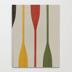 Canoe Paddle Stripes Notebook Gallery Image 4