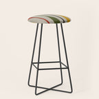 Canoe Paddle Stripes Stool Gallery Image 1