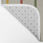 Canoe Paddle Stripes Bath Mat Gallery Image 2