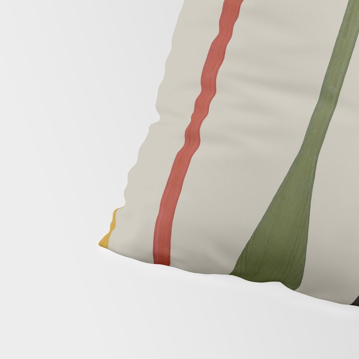 Canoe Paddle Stripes Pillow Sham Gallery Image 4