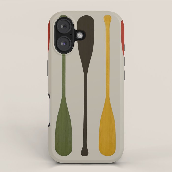 Canoe Paddle Stripes iPhone Case Gallery Image 1
