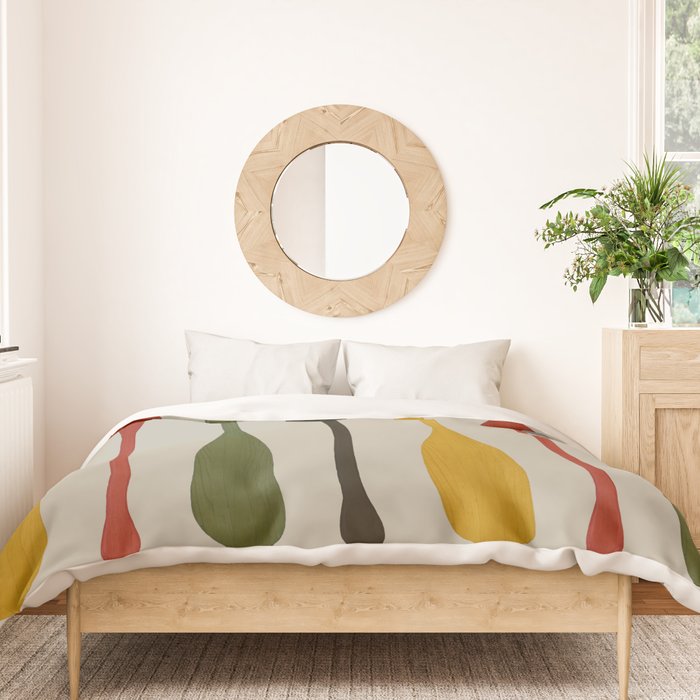 Canoe Paddle Stripes Duvet Cover Gallery Image 3