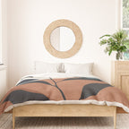 Abstract Art Tropical Leaf Duvet Cover Gallery Image 3