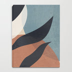 Abstract Art Tropical Leaf Notebook Gallery Image 4