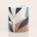 Abstract Art Tropical Leaf Coffee Mug Gallery Image 4
