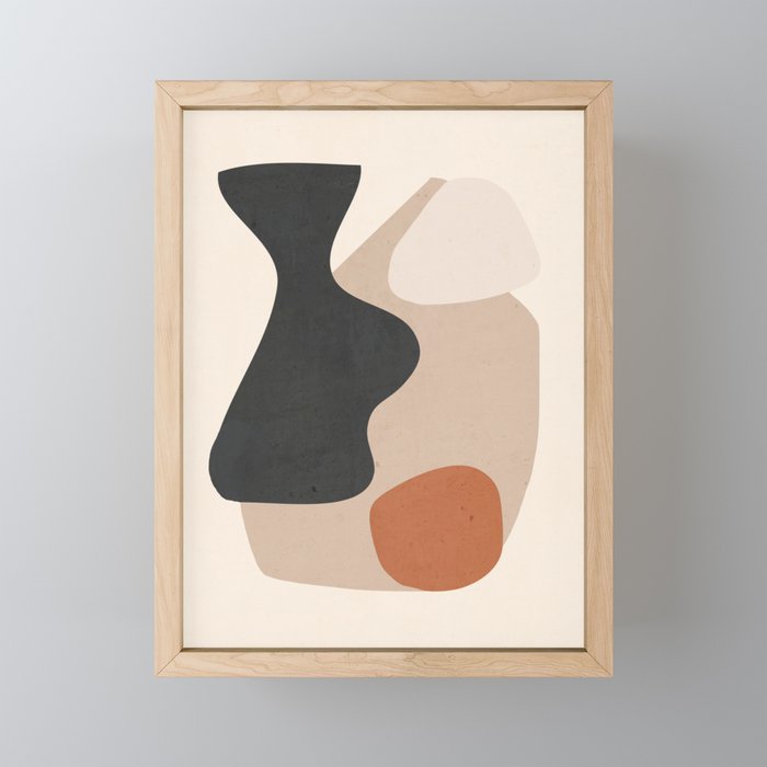 Abstract Shapes 53 Mini Art Print Gallery Image 1