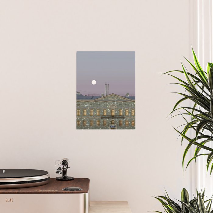 Beautiful sunset in town | sky | bling | diamonds | glitter | sparkle | city | architecture Poster Gallery Image 2