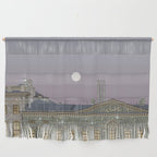 Beautiful sunset in town | sky | bling | diamonds | glitter | sparkle | city | architecture Wall Hanging Gallery Image 1