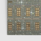 Beautiful sunset in town | sky | bling | diamonds | glitter | sparkle | city | architecture Poster Gallery Image 3