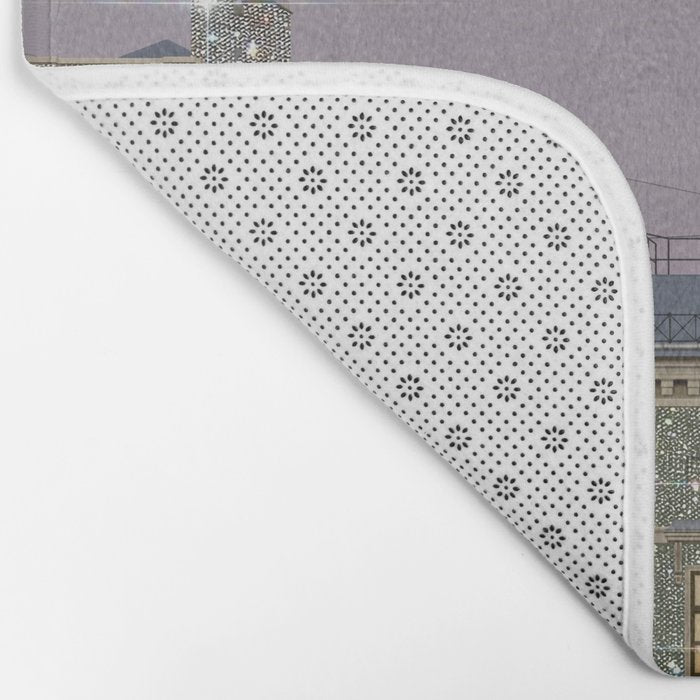 Beautiful sunset in town | sky | bling | diamonds | glitter | sparkle | city | architecture Bath Mat Gallery Image 2