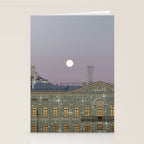 Beautiful sunset in town | sky | bling | diamonds | glitter | sparkle | city | architecture Stationery Card Gallery Image 2