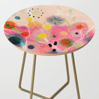 floral power abstract Side Table Gallery Image 2
