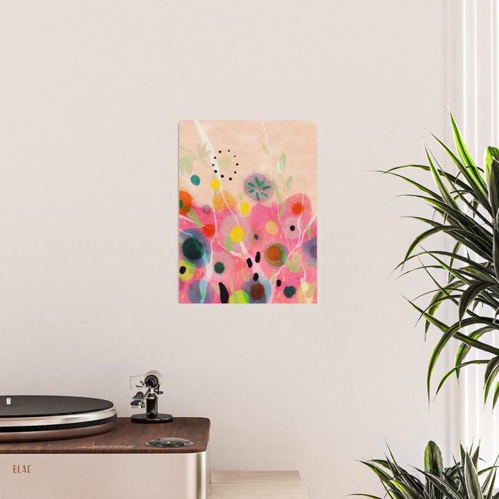 floral power abstract Poster Gallery Image 2