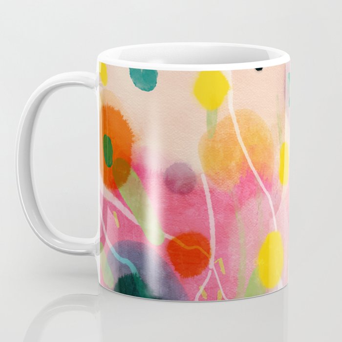 floral power abstract Coffee Mug Gallery Image 3