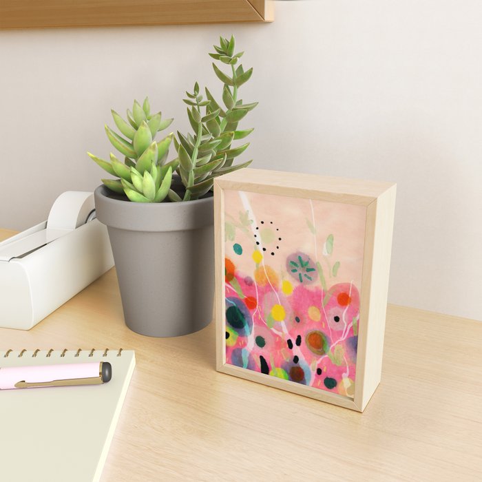 floral power abstract Mini Art Print Gallery Image 2