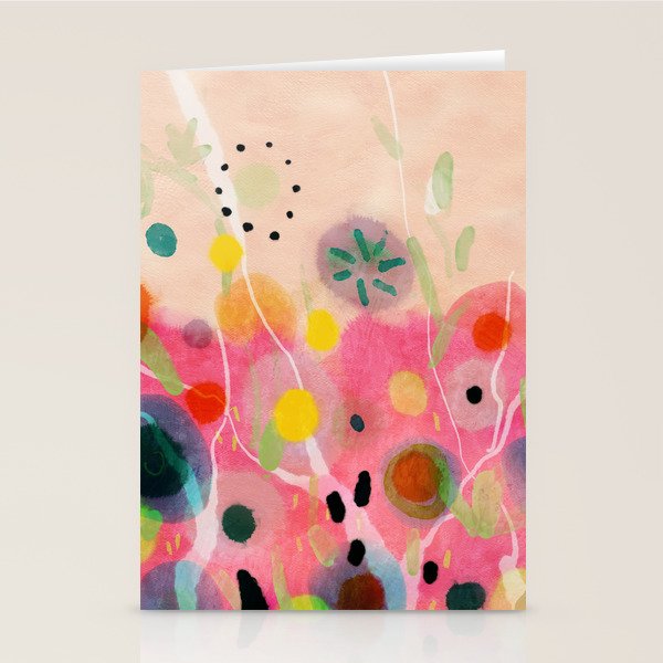 floral power abstract Stationery Card Gallery Image 2