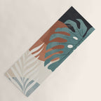 Abstract Art Tropical Leaves  Yoga Mat Gallery Image 1