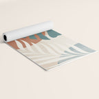Abstract Art Tropical Leaves  Yoga Mat Gallery Image 2