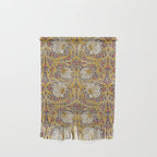 William Morris Vintage Pimpernel Golden Mustard Wall Hanging Gallery Image 1