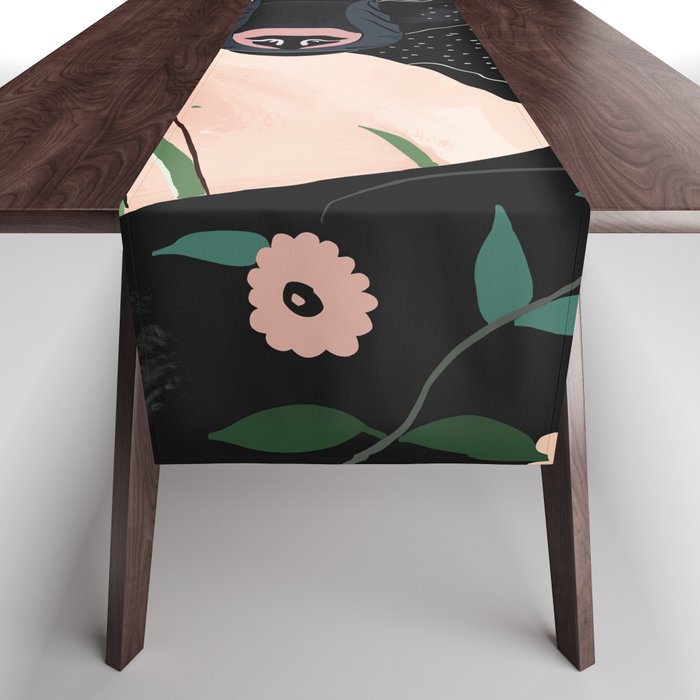 Floral Bear Table Runner Gallery Image 1