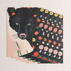 Floral Bear Wrapping Paper Gallery Image 3