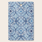 Moroccan Vibes Indigo C Cutting Board Gallery Image 1