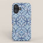 Moroccan Vibes Indigo C iPhone Case Gallery Image 1