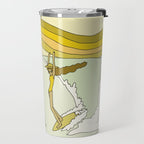 the spirit of aloha rell sunn 70s surf // retro surf art by surfy birdy Travel Mug Gallery Image 2