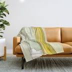 the spirit of aloha rell sunn 70s surf // retro surf art by surfy birdy Throw Blanket Gallery Image 1