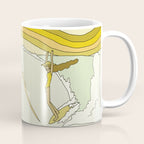 the spirit of aloha rell sunn 70s surf // retro surf art by surfy birdy Coffee Mug Gallery Image 1