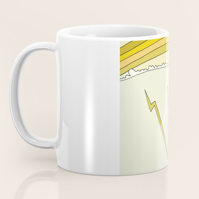 the spirit of aloha rell sunn 70s surf // retro surf art by surfy birdy Coffee Mug Gallery Image 3