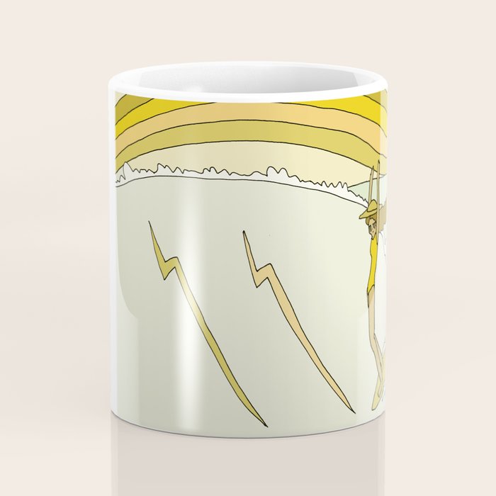the spirit of aloha rell sunn 70s surf // retro surf art by surfy birdy Coffee Mug Gallery Image 4