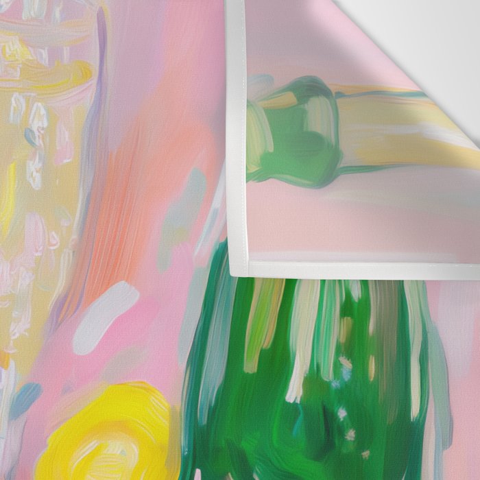 Oysters and Champagne Celebration Wall Tapestry Gallery Image 3