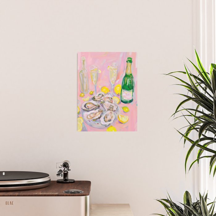 Oysters and Champagne Celebration Poster Gallery Image 2