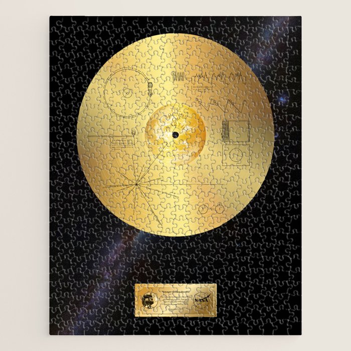 Voyager 1 Golden Record #1 Jigsaw Puzzle Gallery Image 1