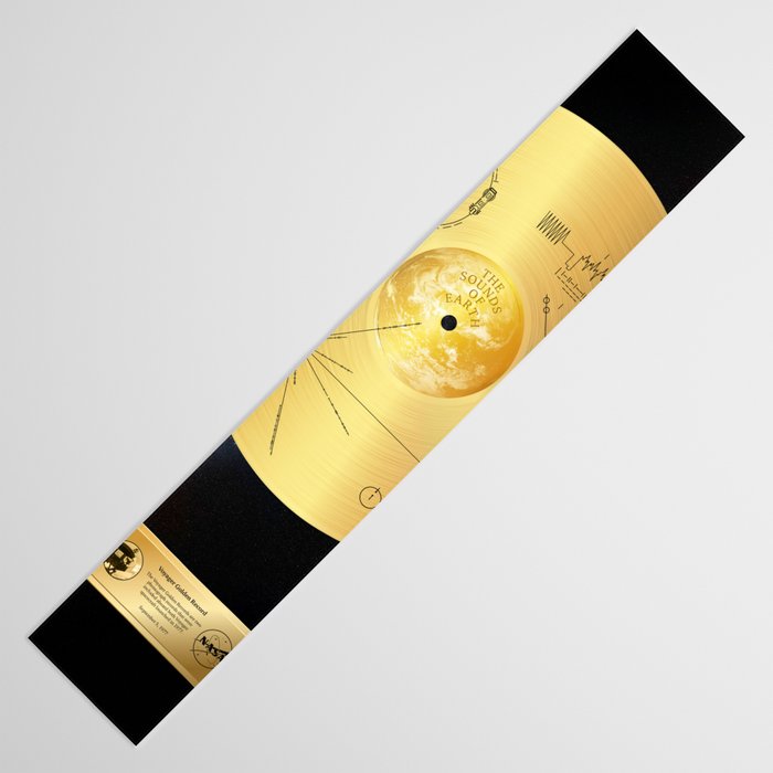 Voyager 1 Golden Record #1 Table Runner Gallery Image 3