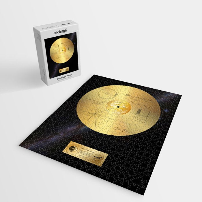 Voyager 1 Golden Record #1 Jigsaw Puzzle Gallery Image 2
