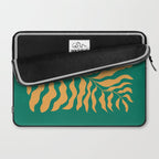 JAZZ FERNS 02 | Tropical Green & Casablanca Matisse Edition Laptop Sleeve Gallery Image 2