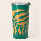 JAZZ FERNS 02 | Tropical Green & Casablanca Matisse Edition Travel Mug Gallery Image 2