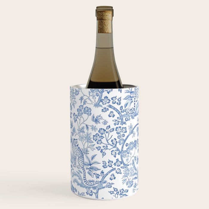 Cheetah Chinoiserie  Wine Chiller Gallery Image 3
