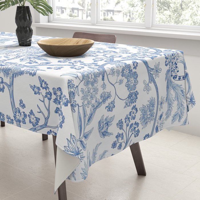 Cheetah Chinoiserie  Tablecloth Gallery Image 3