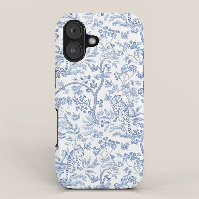 Cheetah Chinoiserie  iPhone Case Gallery Image 1