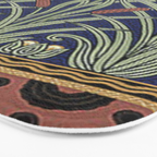 William Morris Iris Art Bath Mat Gallery Image 3