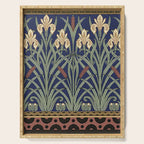 William Morris Iris Art Serving Tray Gallery Image 1