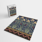 William Morris Iris Art Jigsaw Puzzle Gallery Image 2