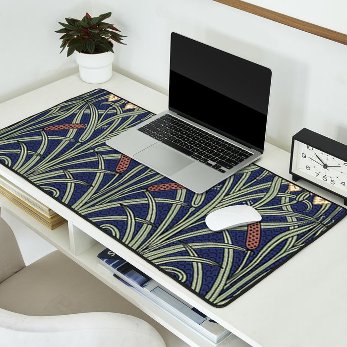 William Morris Iris Art Desk Mat Gallery Image 2