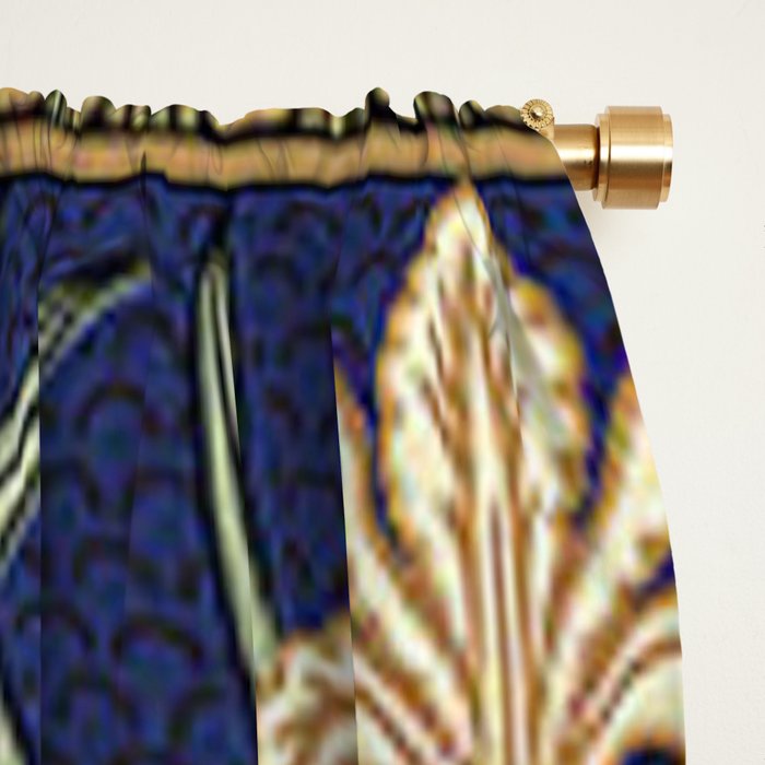 William Morris Iris Art Window Curtain Gallery Image 2