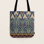 William Morris Iris Art Tote Bag Gallery Image 1