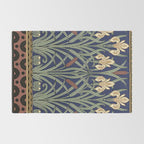 William Morris Iris Art Rug Gallery Image 2