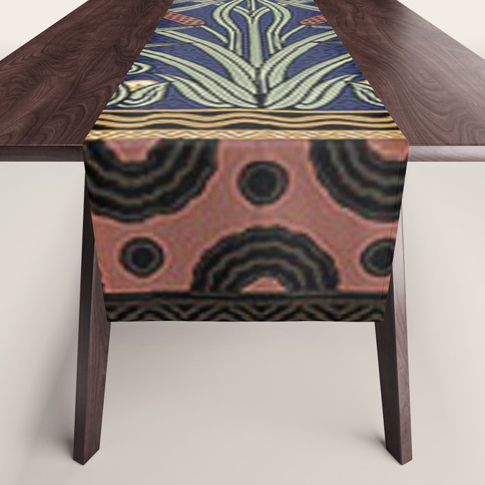 William Morris Iris Art Table Runner Gallery Image 1
